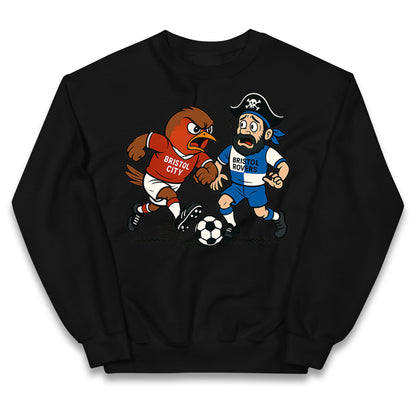 Vintage Bristol City Kids Jumper