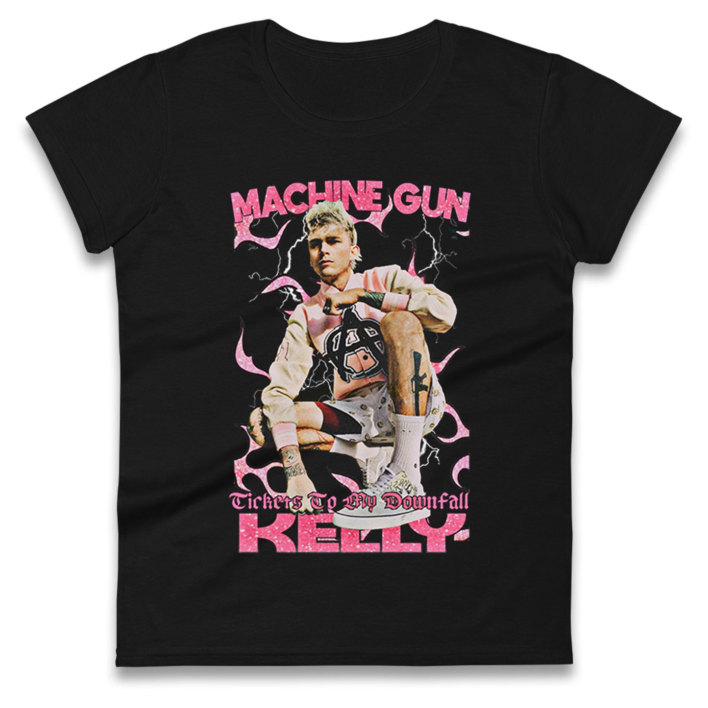 Machine Gun Kelly Ladies T Shirt