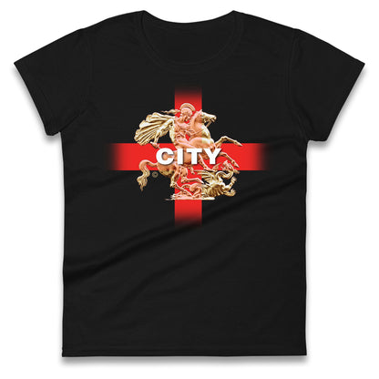City St George & The Dragon Womens Tee Top