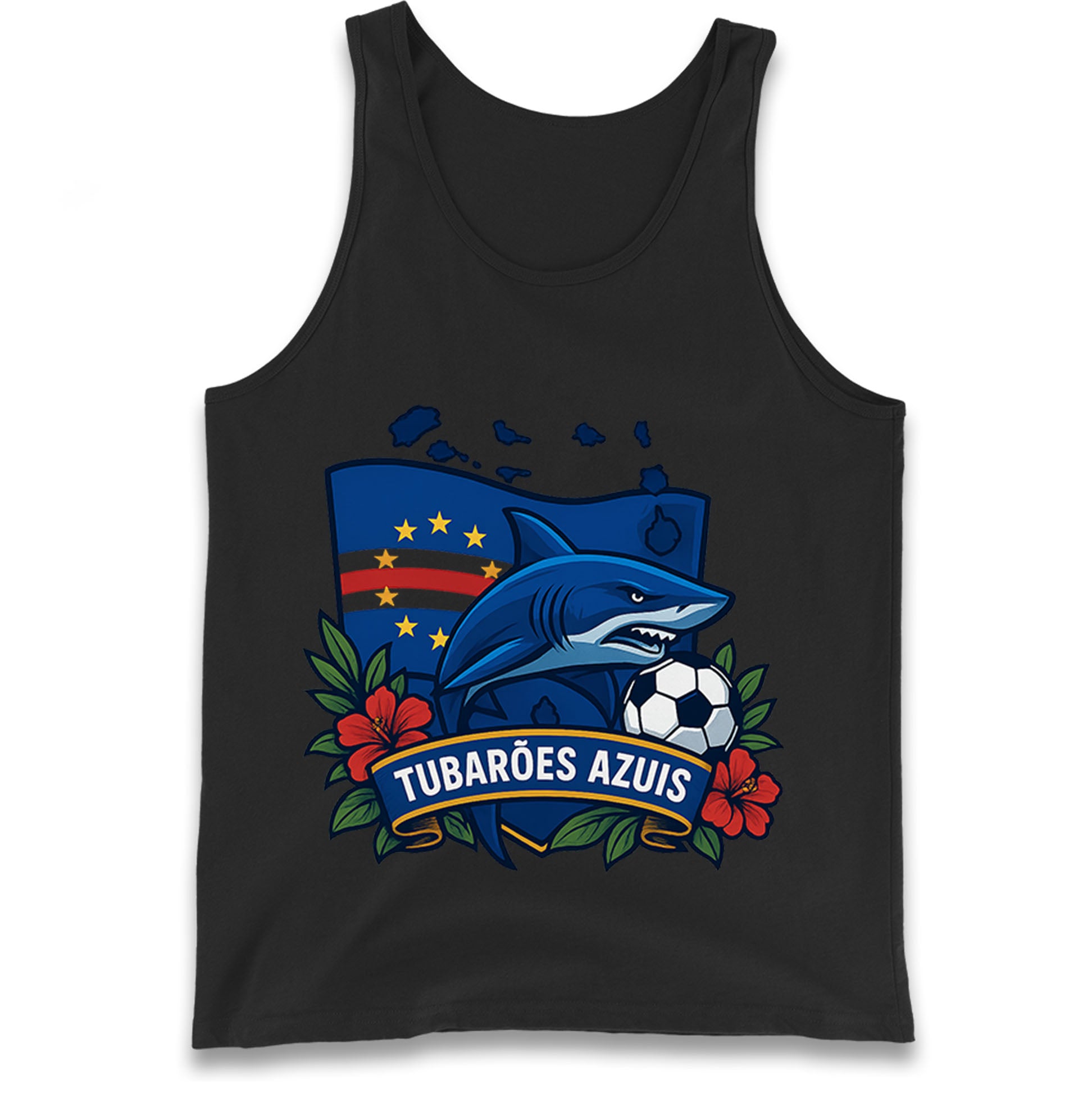Cape Verde Football Tank Top