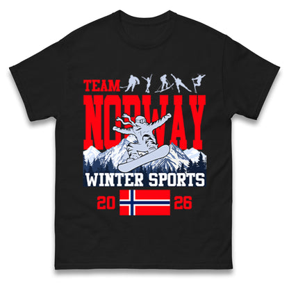 Norwegian Winter Sports T Shirt 