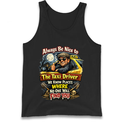 Taxi Driver Tank Top