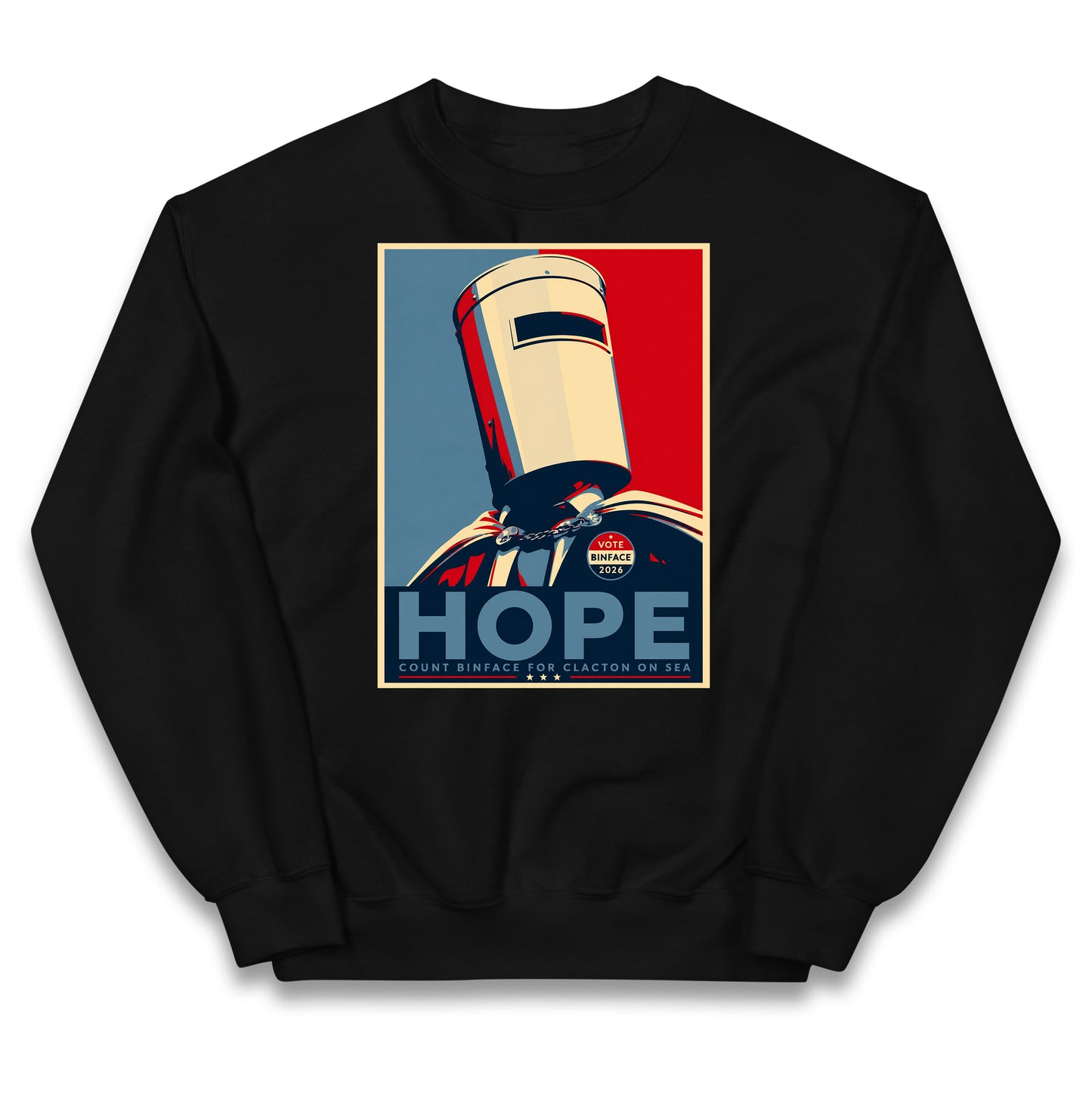 Count Binface Kids Jumper