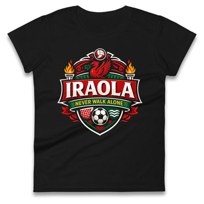 Andoni Iraola Never Walk Alone Ladies T Shirt