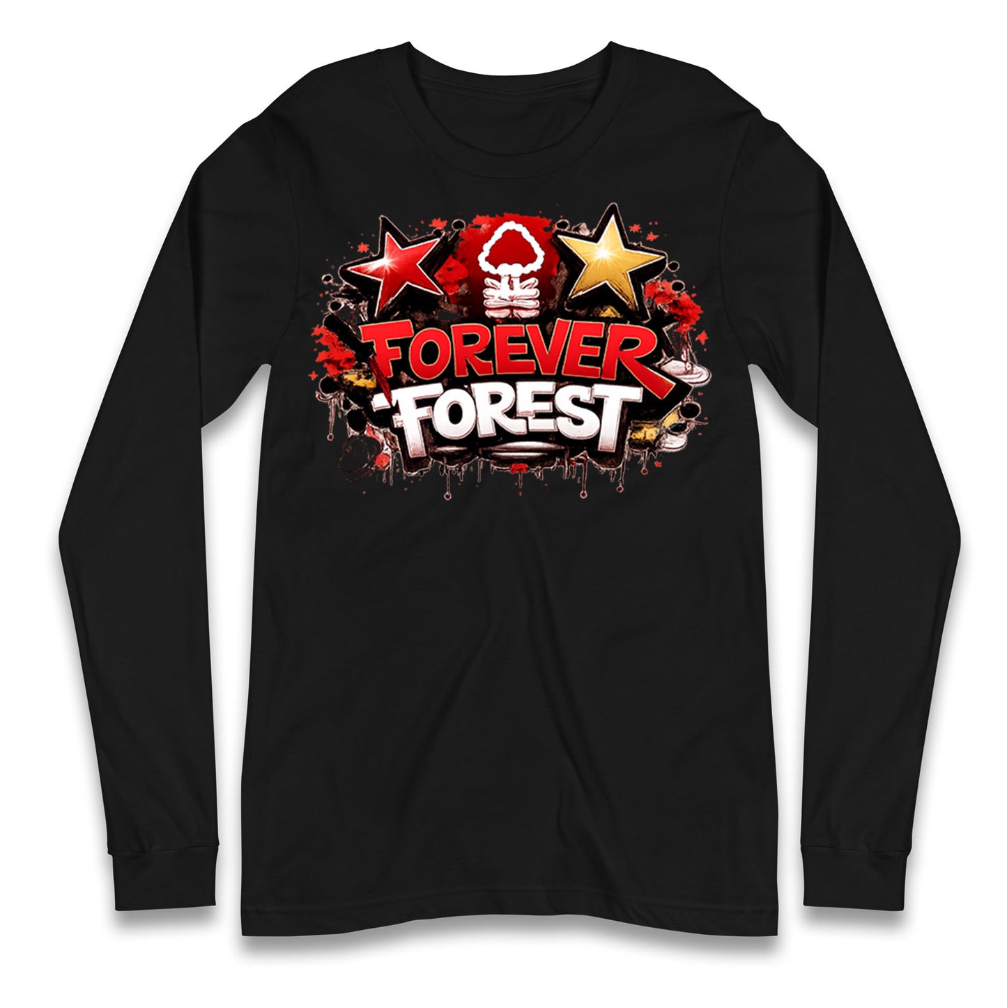 Forever Forest Football Longsleeve T Shirt