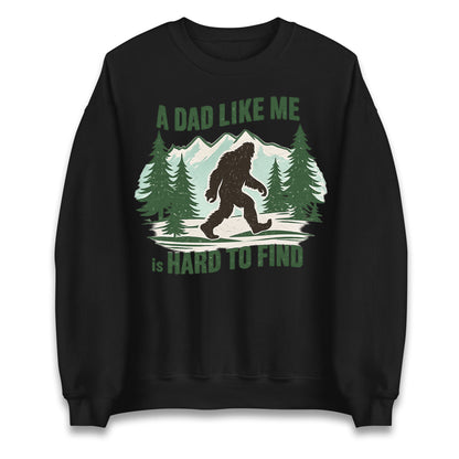 Retro Funny Bigfoot Dad Jumper