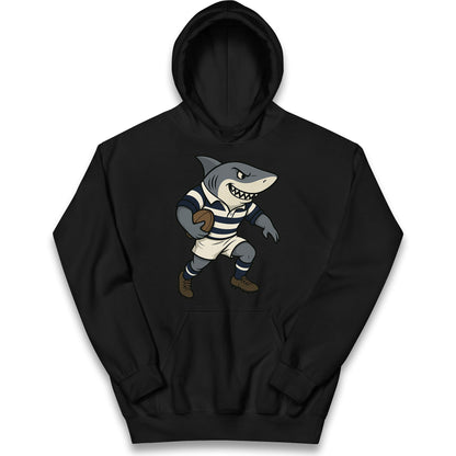 Retro Sale Sharks Rugby Union Kids Hoodie 