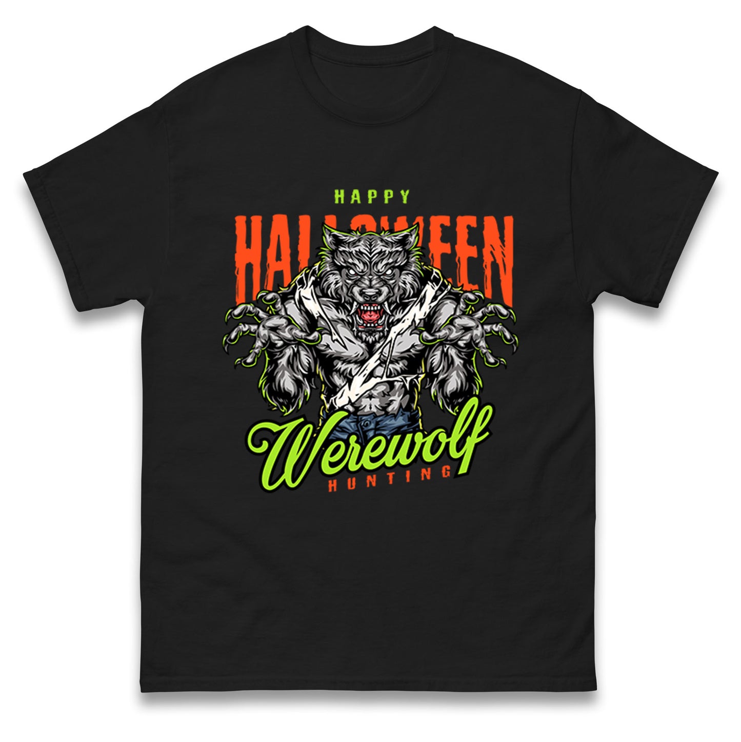 Halloween Werewolf T Shirt