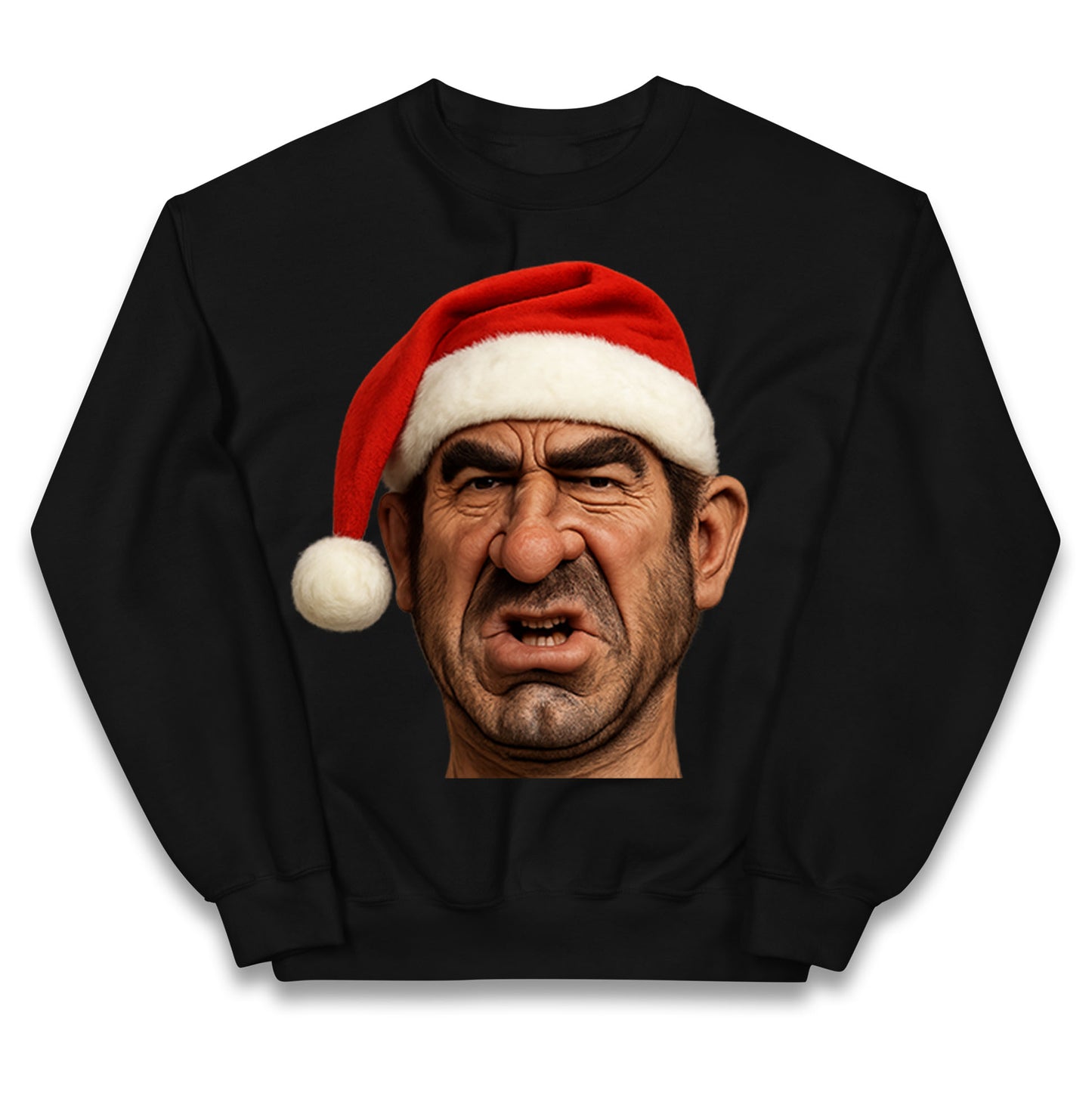 Eric Cantona Xmas Kids Jumper