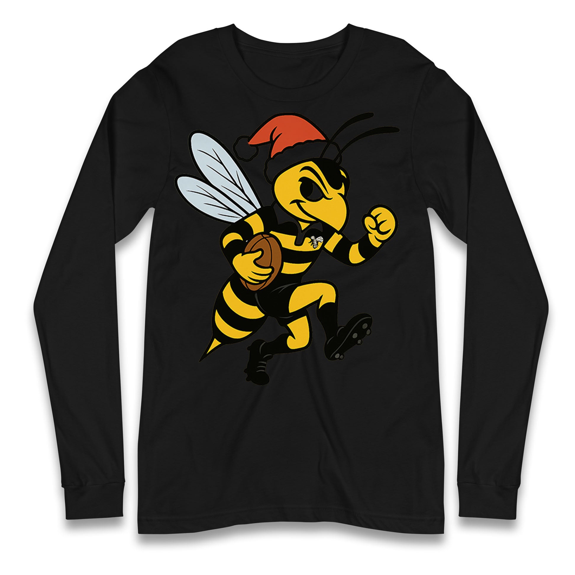 Wasps Rugby Christmas Longsleeve T Shirt