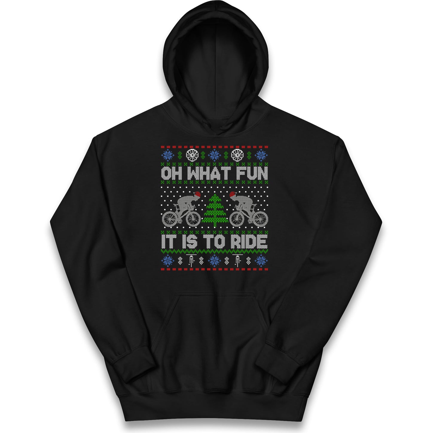 BMX Christmas Kids Hoodie