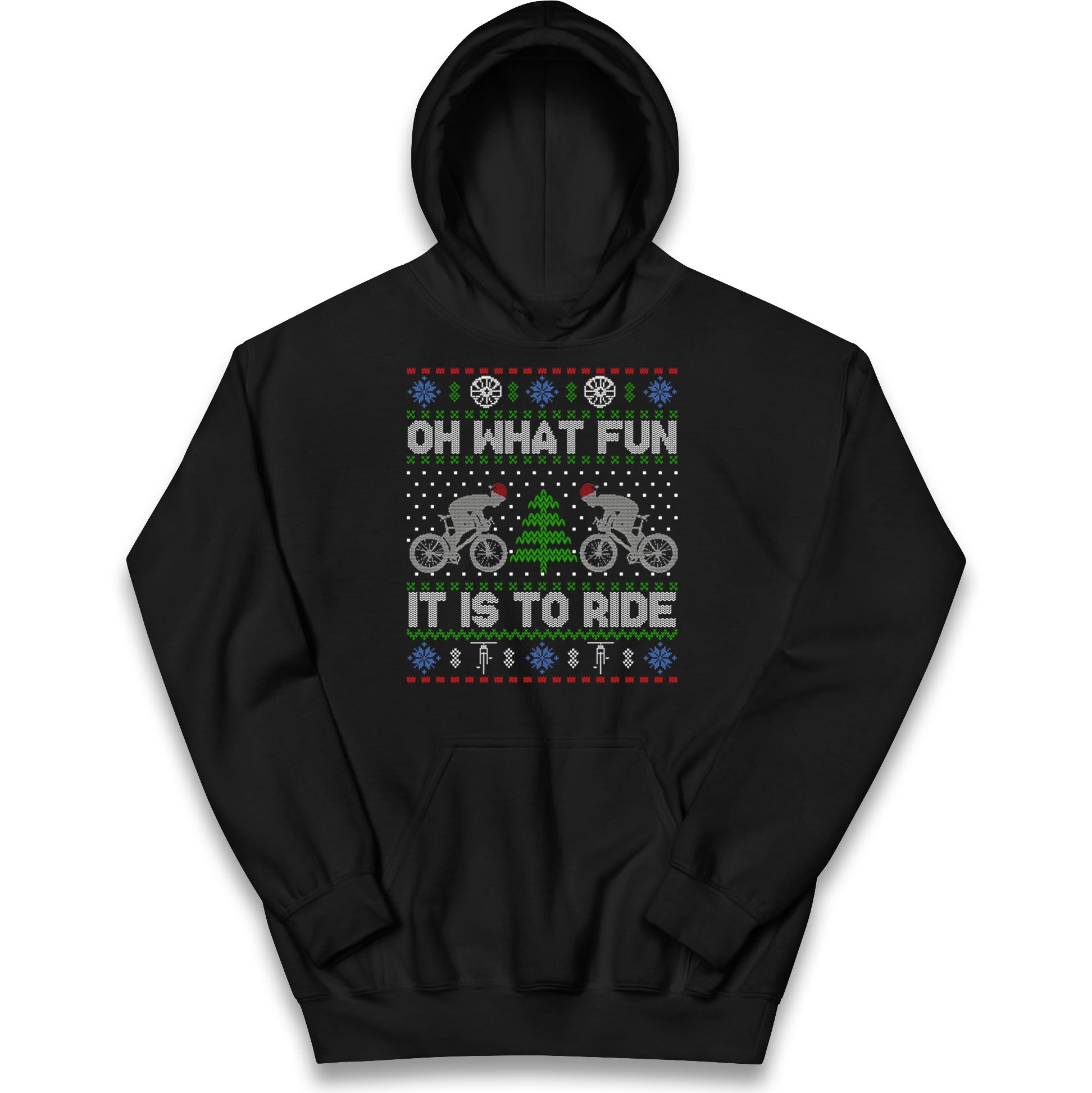 BMX Christmas Kids Hoodie