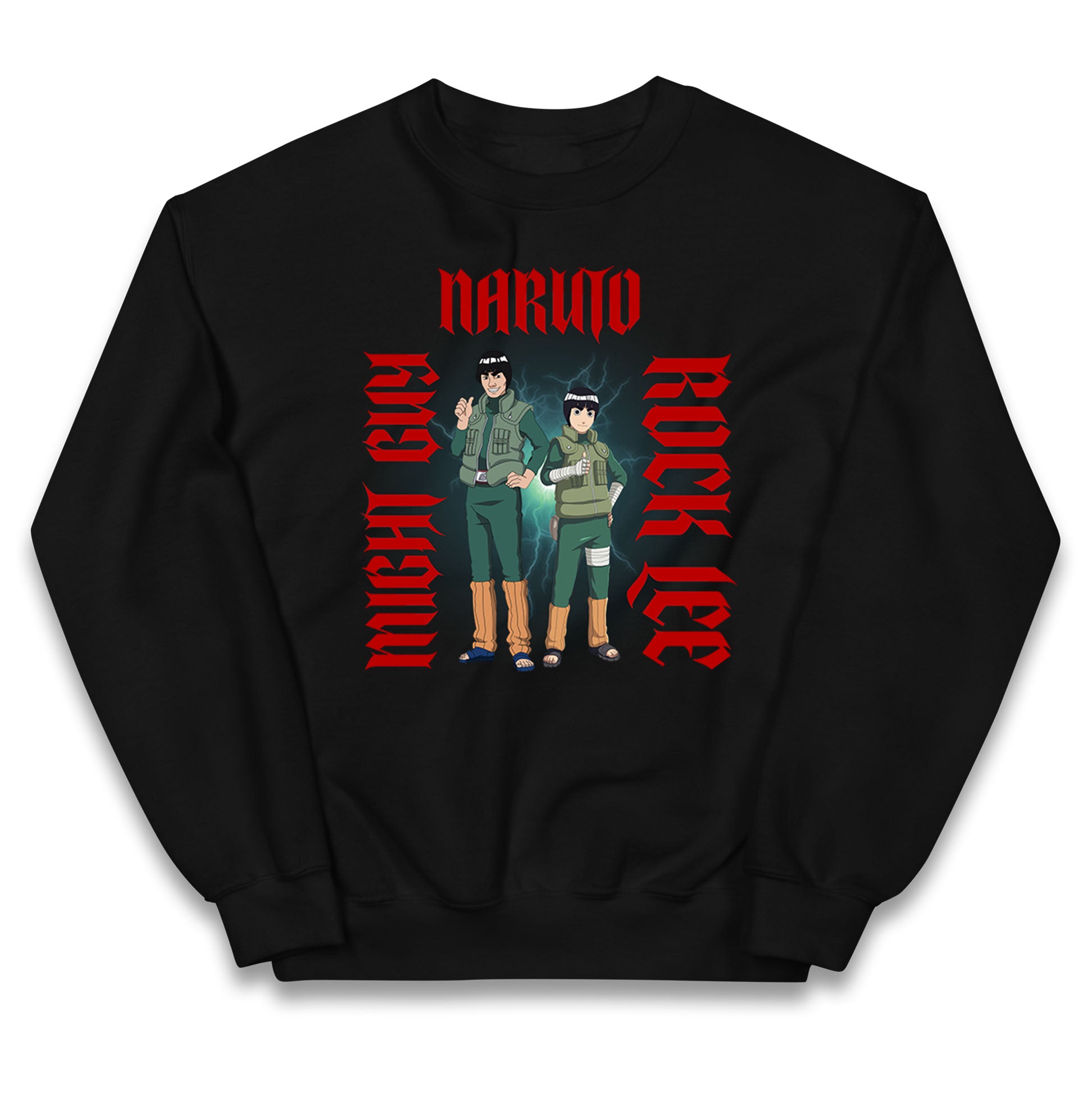 Naruto Might Guy And Rock Lee Jumper