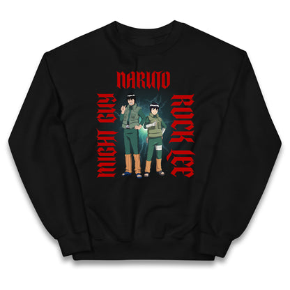 Naruto Might Guy And Rock Lee Jumper