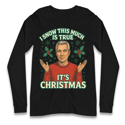 Martin Kemp Christmas Longsleeve T Shirt