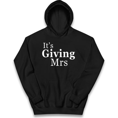 It’s Giving Mrs Kids Hoodie