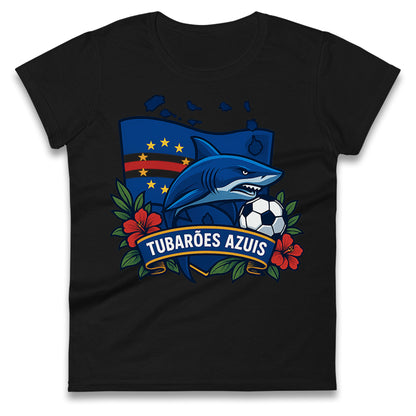 Cape Verde Football Ladies T Shirt