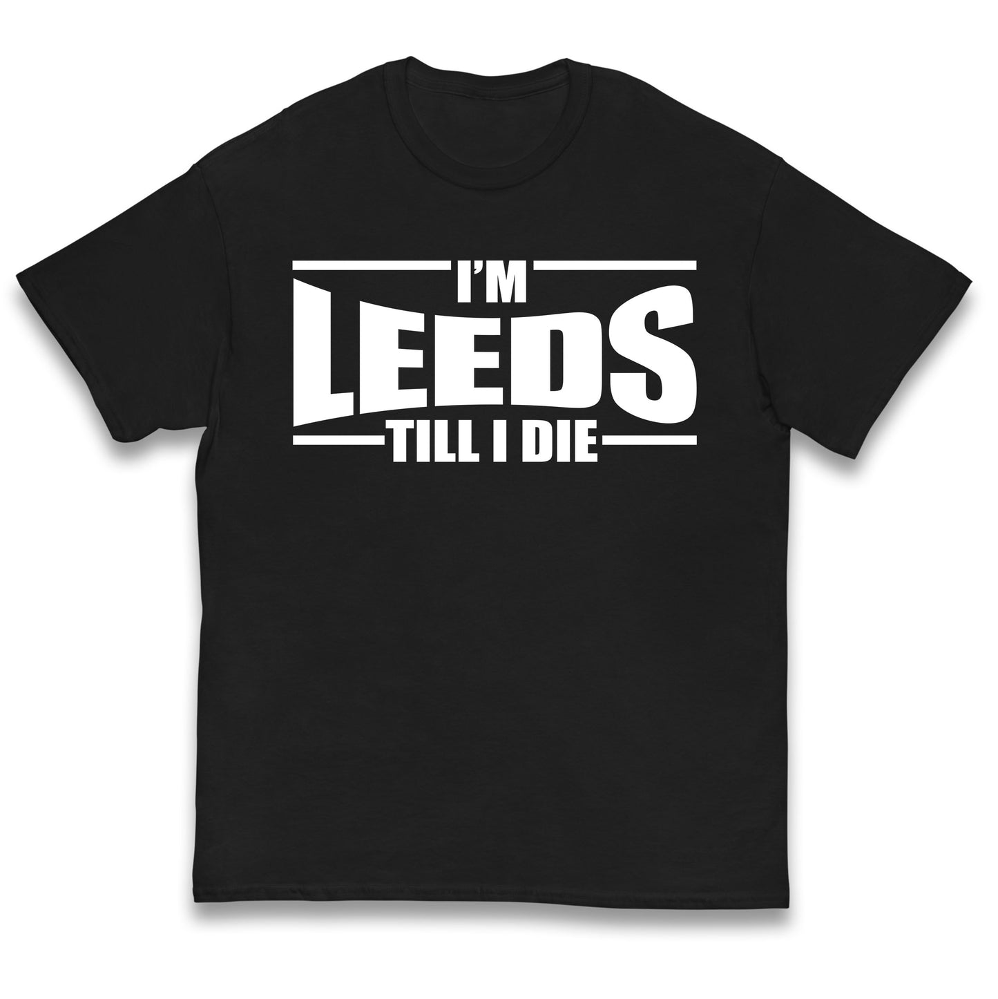 Leeds Till I Die Football Kids T Shirt