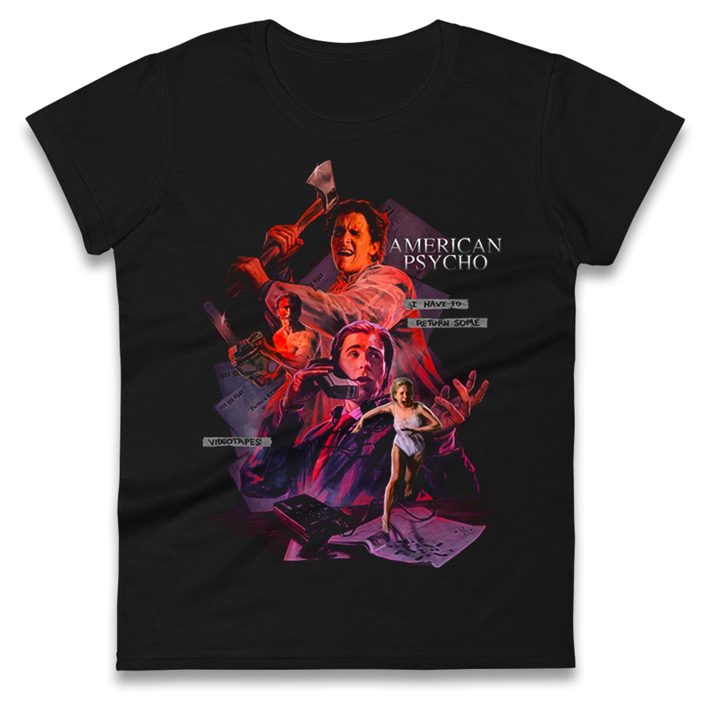 American Psycho Ladies T Shirt