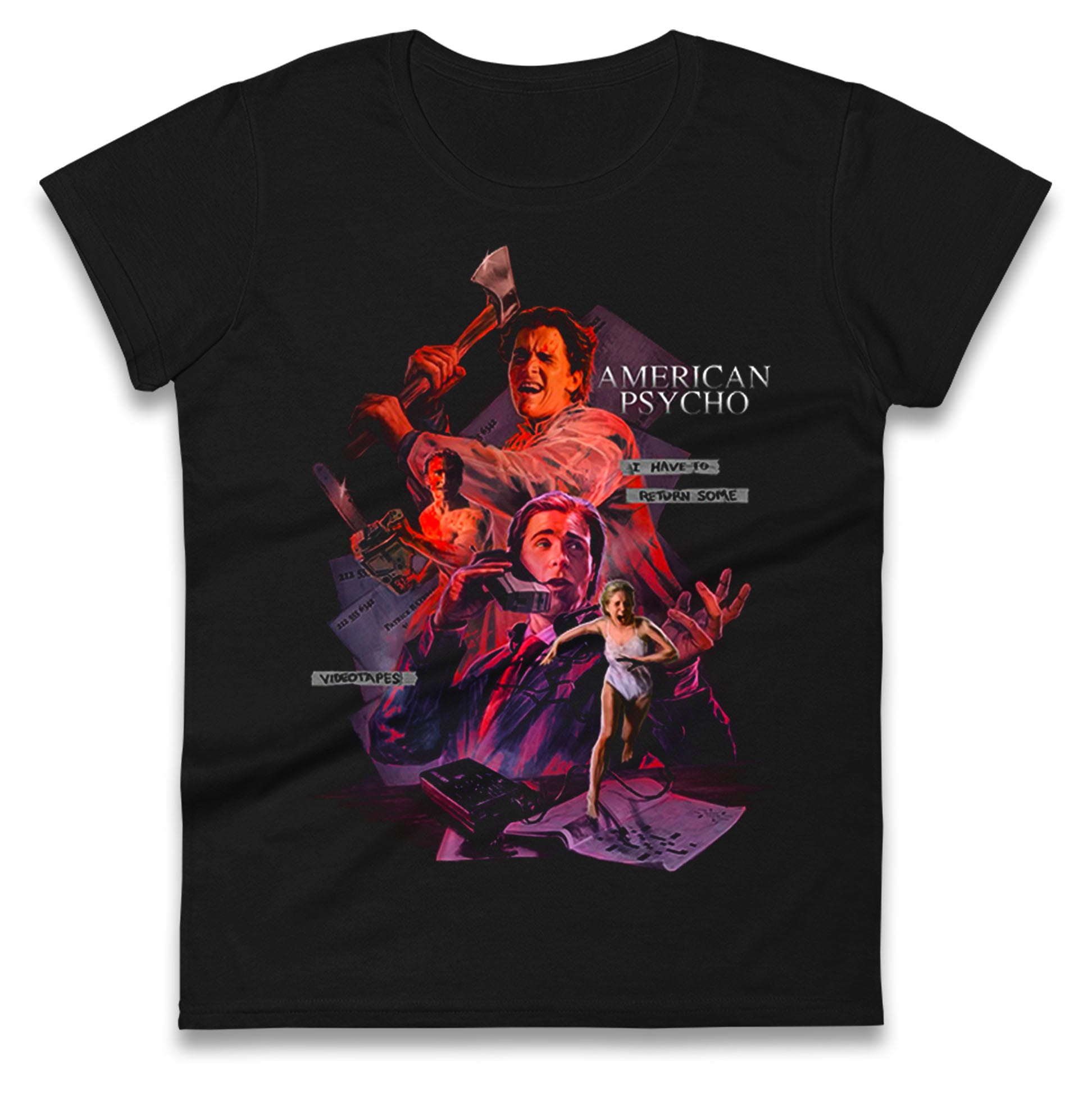 American Psycho Ladies T Shirt