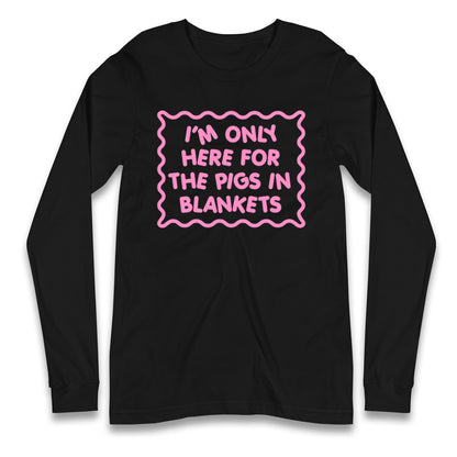 Pigs In Blankets Christmas Longsleeve T Shirt