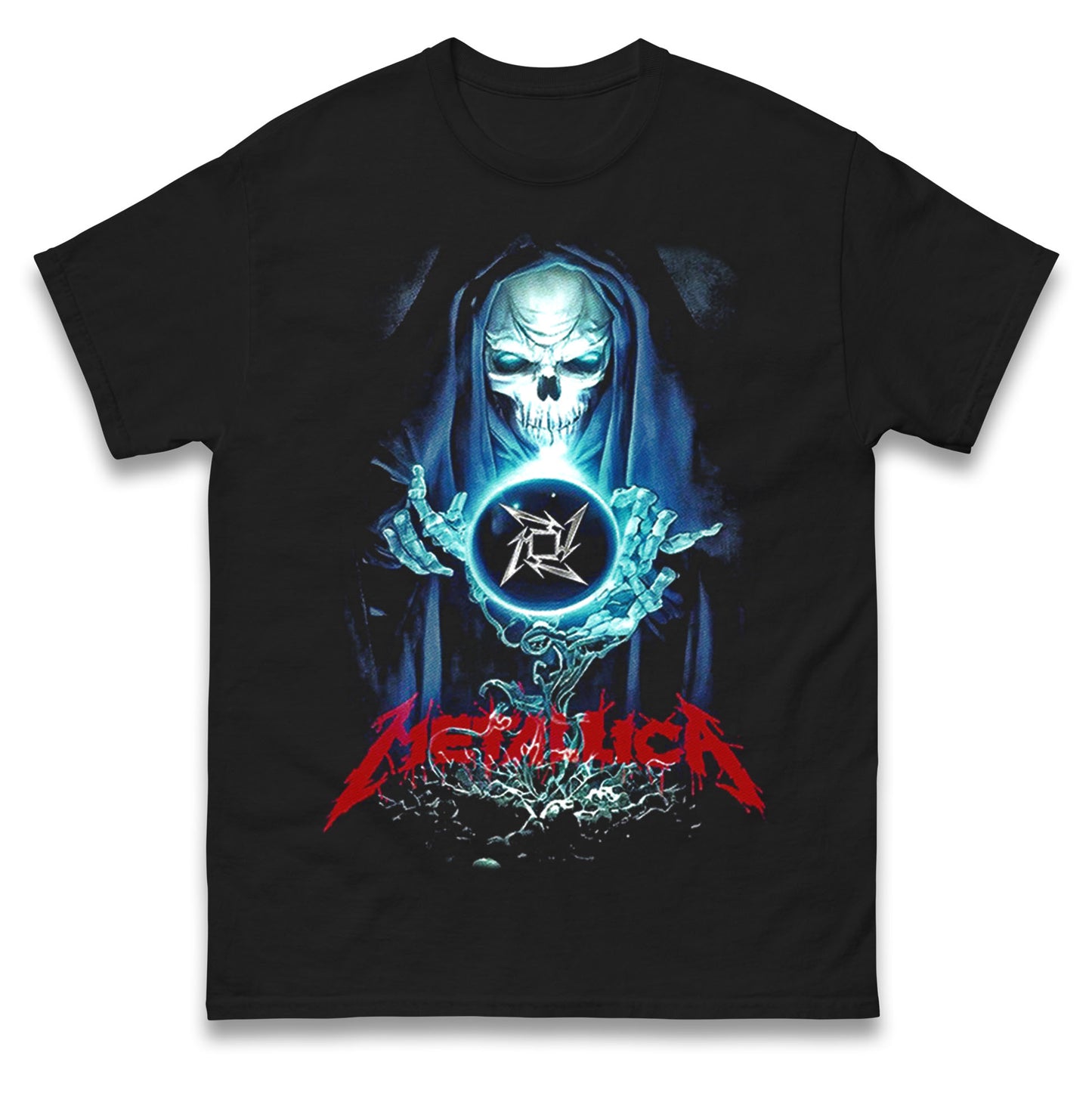 Metallica Skellington Sorcerer T Shirt 
