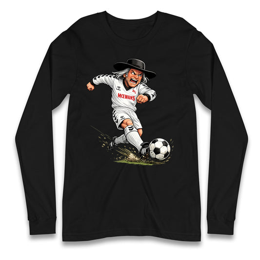 Classic Darlington Football Longsleeve T Shirt 