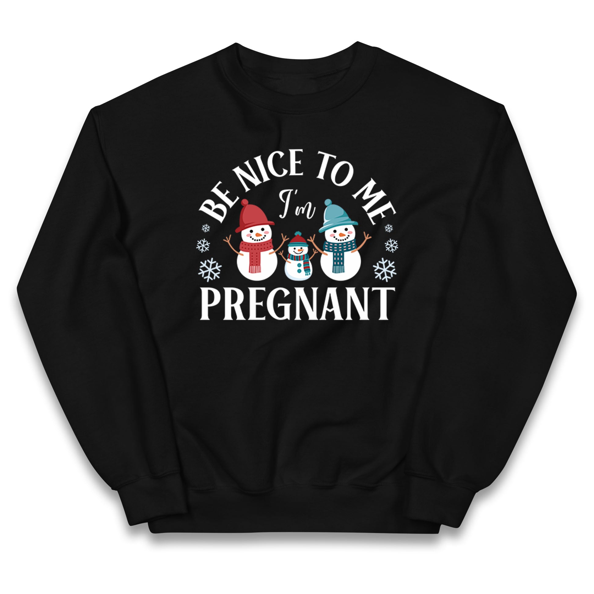 Pregnant At Christmas Kids Jumper