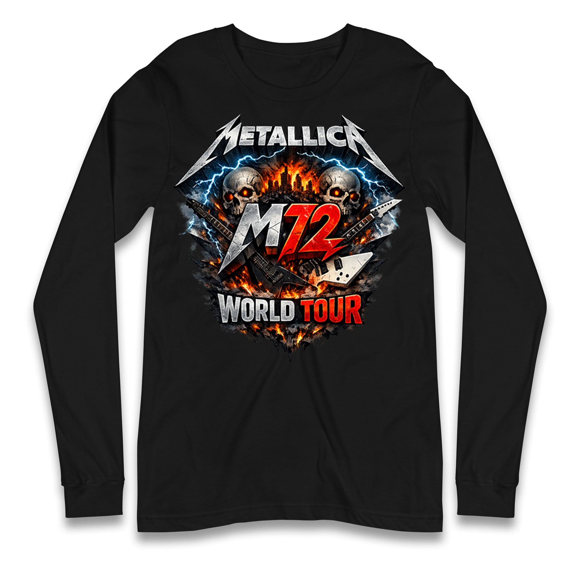 Metallica M72 World Tour Longsleeve T Shirt