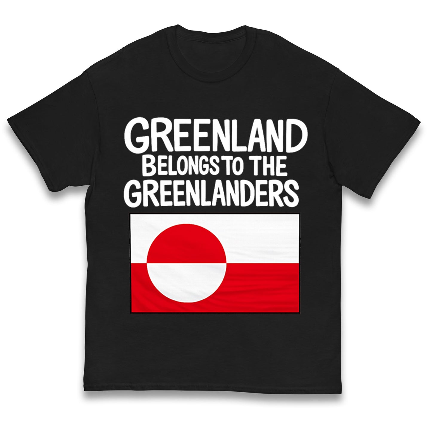 Greenland Belongs To The Greenlanders Kids T Shirt