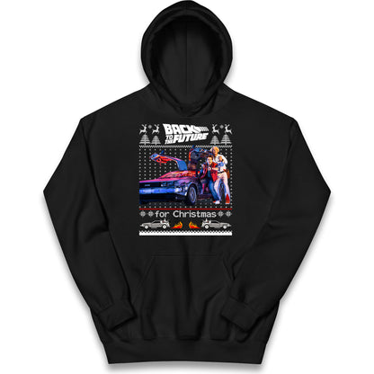 Back To The Future Christmas Kids Hoodie
