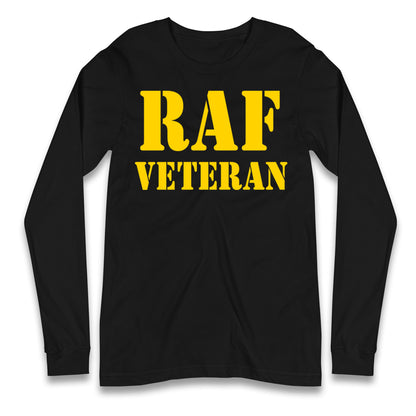 RAF Veteran Longsleeve T Shirt