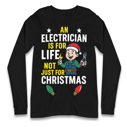 Electrician Christmas Longsleeve T Shirt
