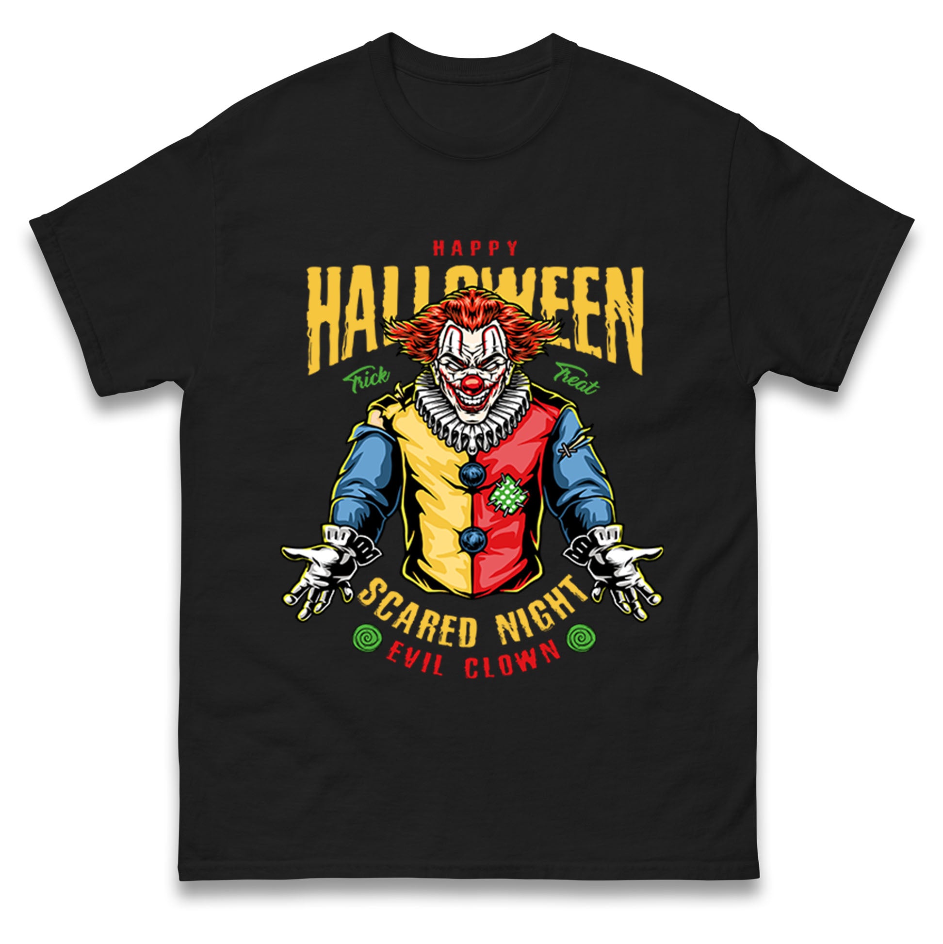 Halloween Clown T Shirt