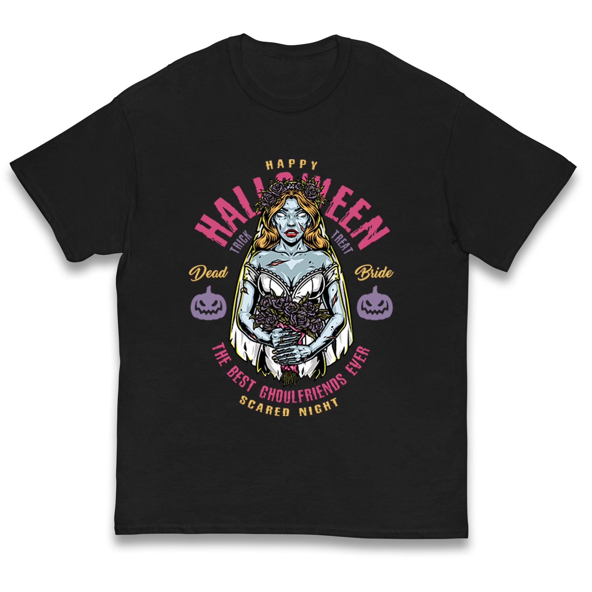Happy Halloween Best Ghoulfriends Kids T Shirt