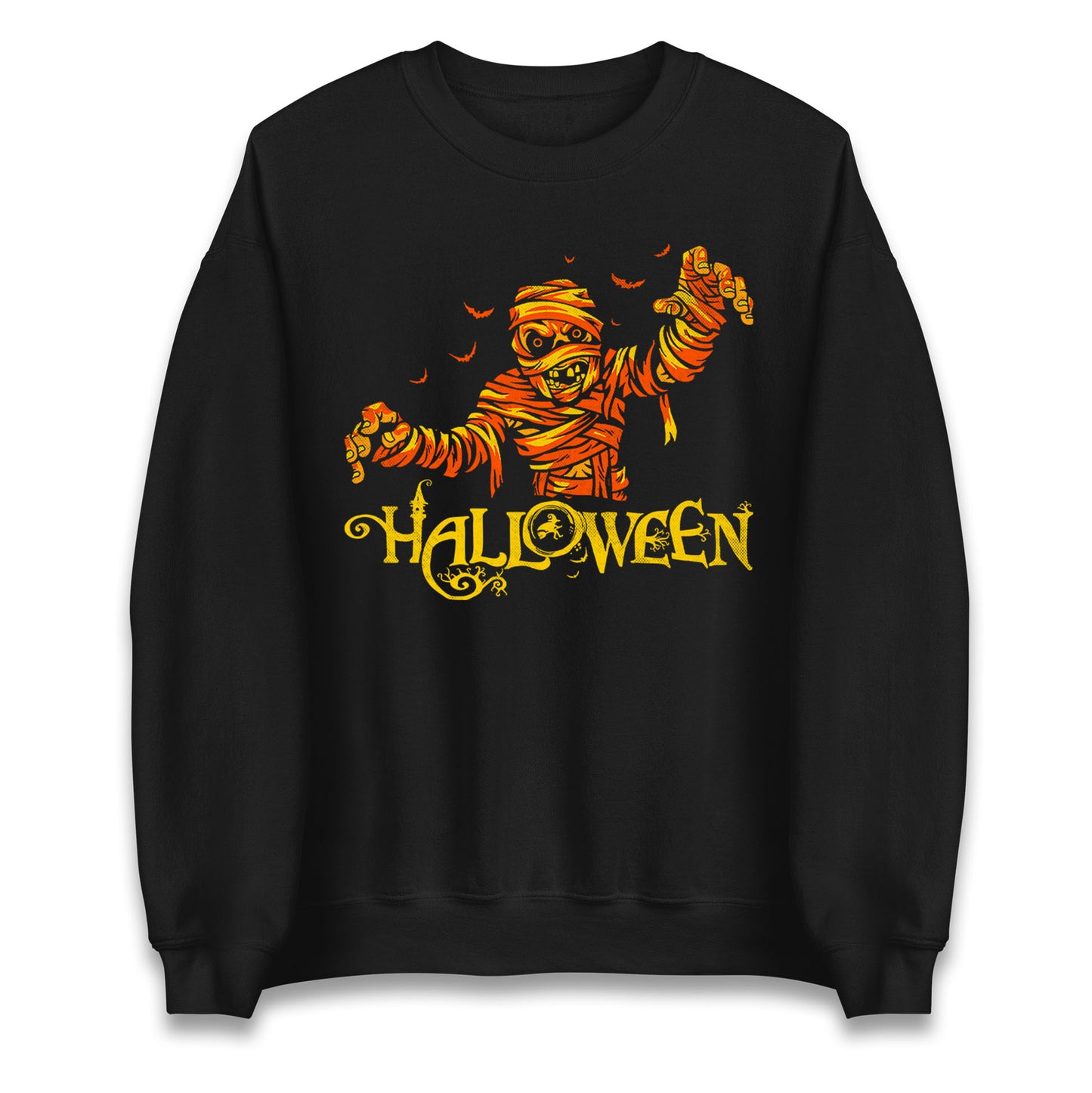Scary Mummy Halloween Sweatshirt
