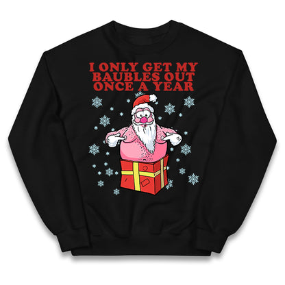 Fat Santa Christmas Funny Jumper