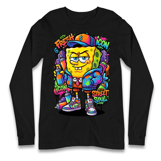 Sponge Bob Square Pants Longsleeve T Shirt