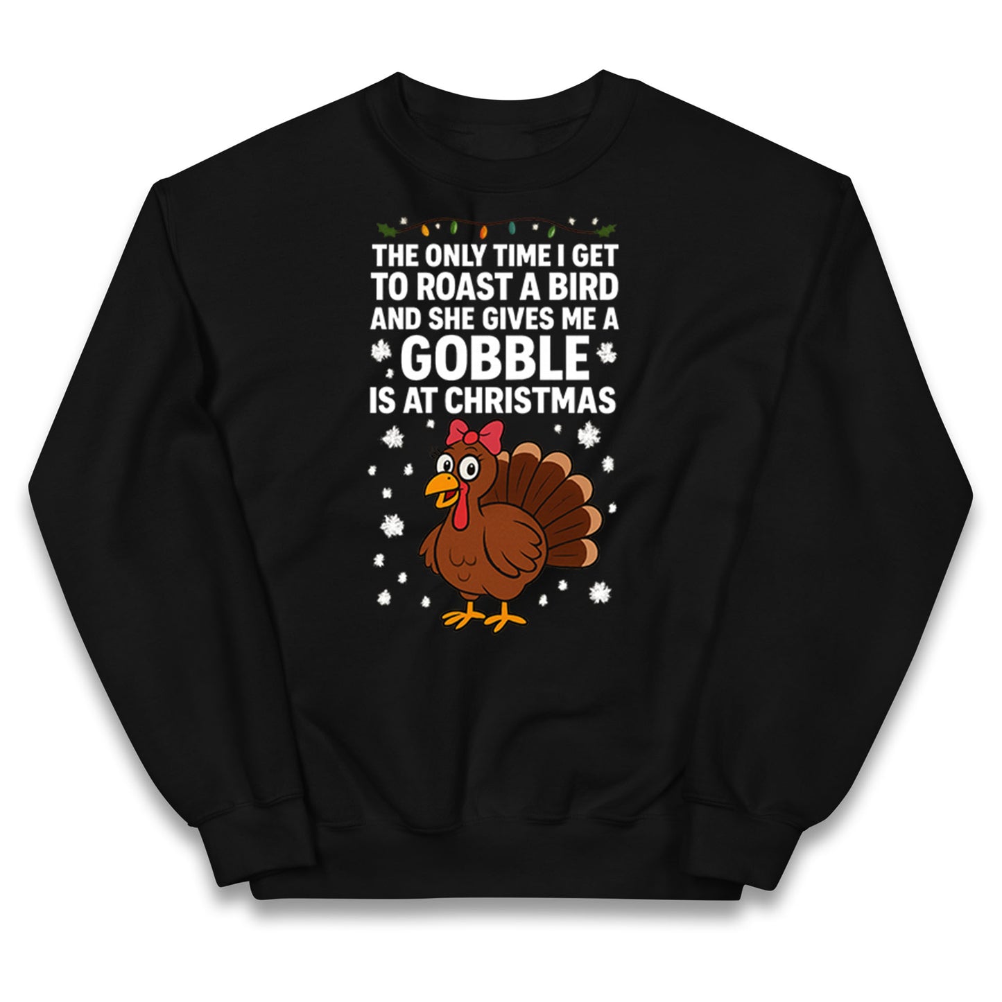 Rude Christmas Kids Jumper