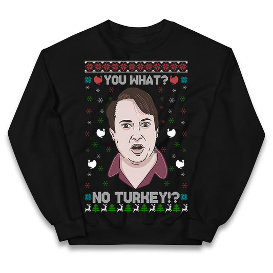 Peep Show Christmas Kids Jumper