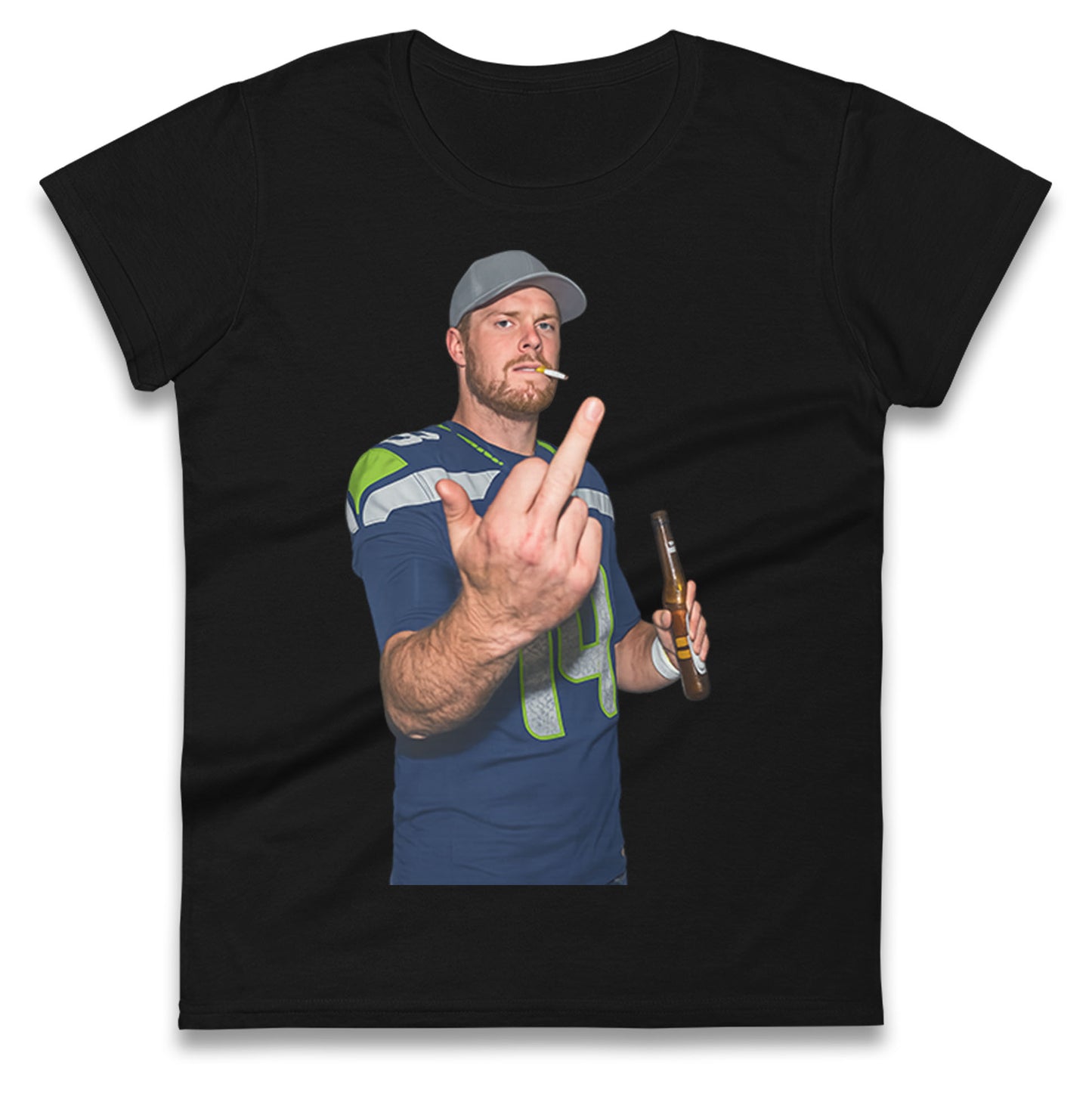 Steve Darnold Superbowl 2026 Ladies T Shirt