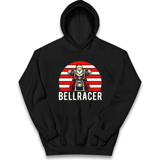 Bell Racer Christmas Kids Hoodie
