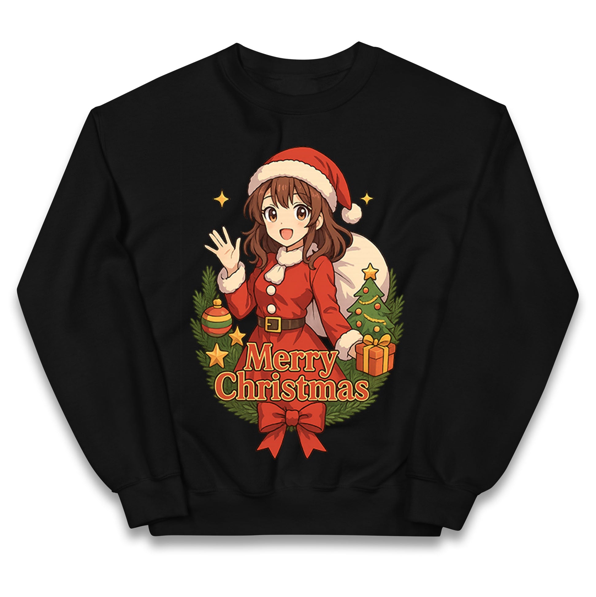 Anime Christmas Kids Jumper