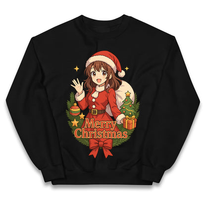 Anime Christmas Kids Jumper