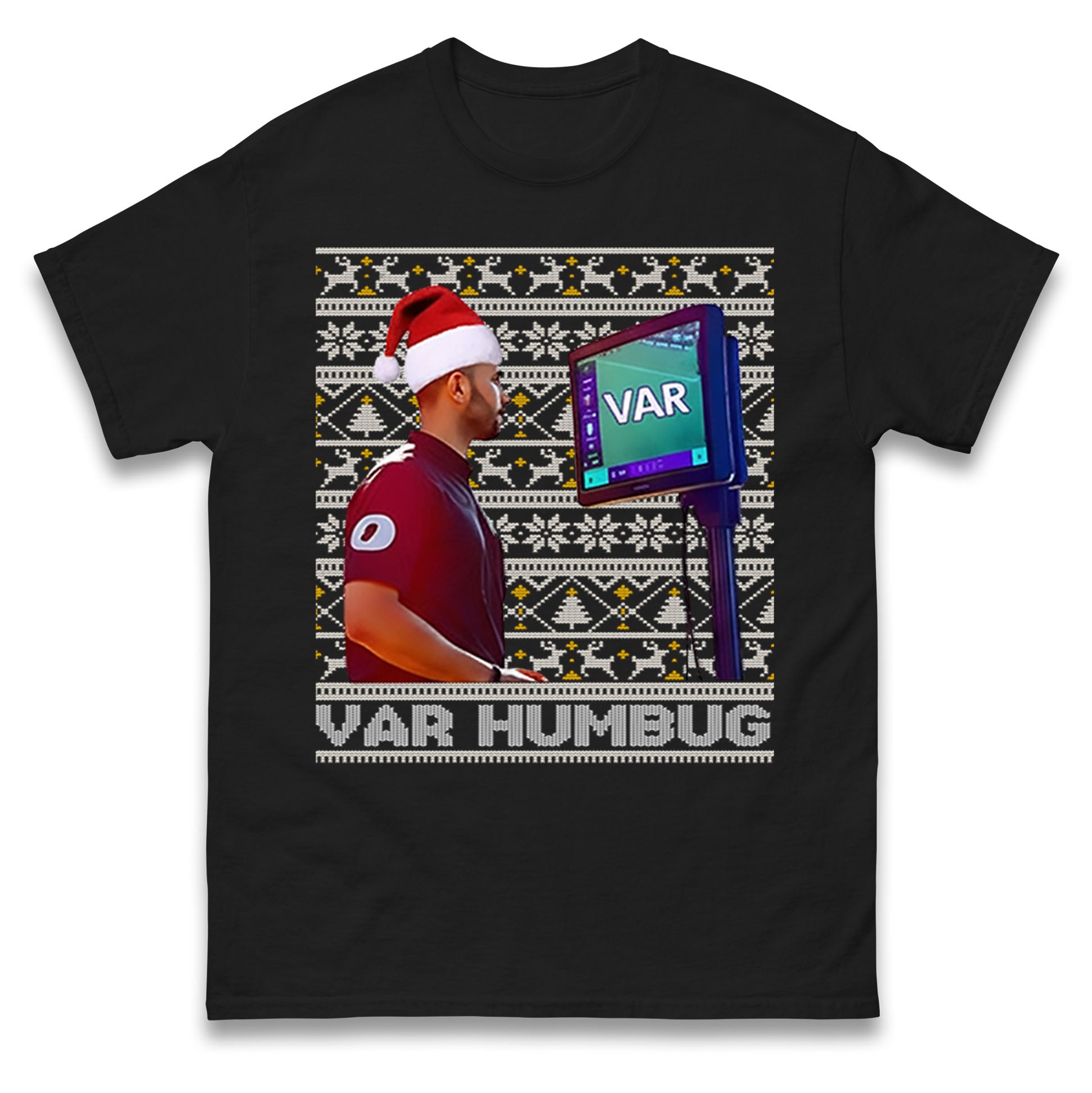 VAR Christmas T Shirt