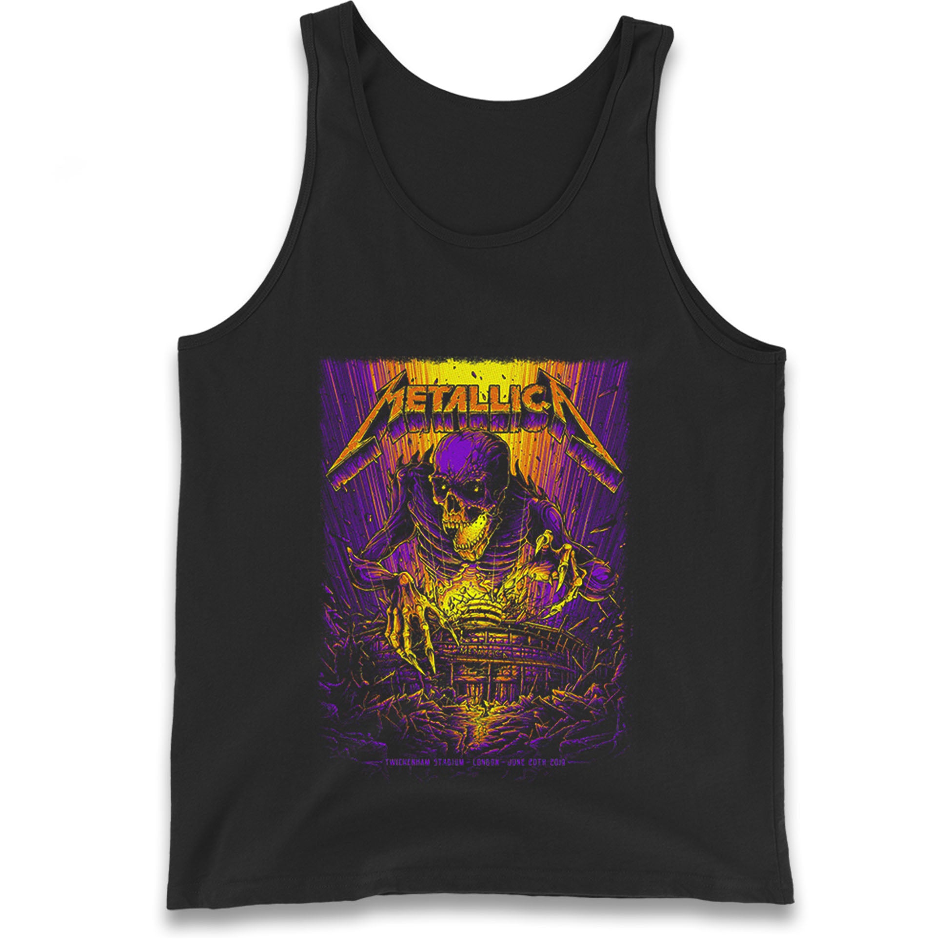 Metallica Twickenham Stadium Tank Top