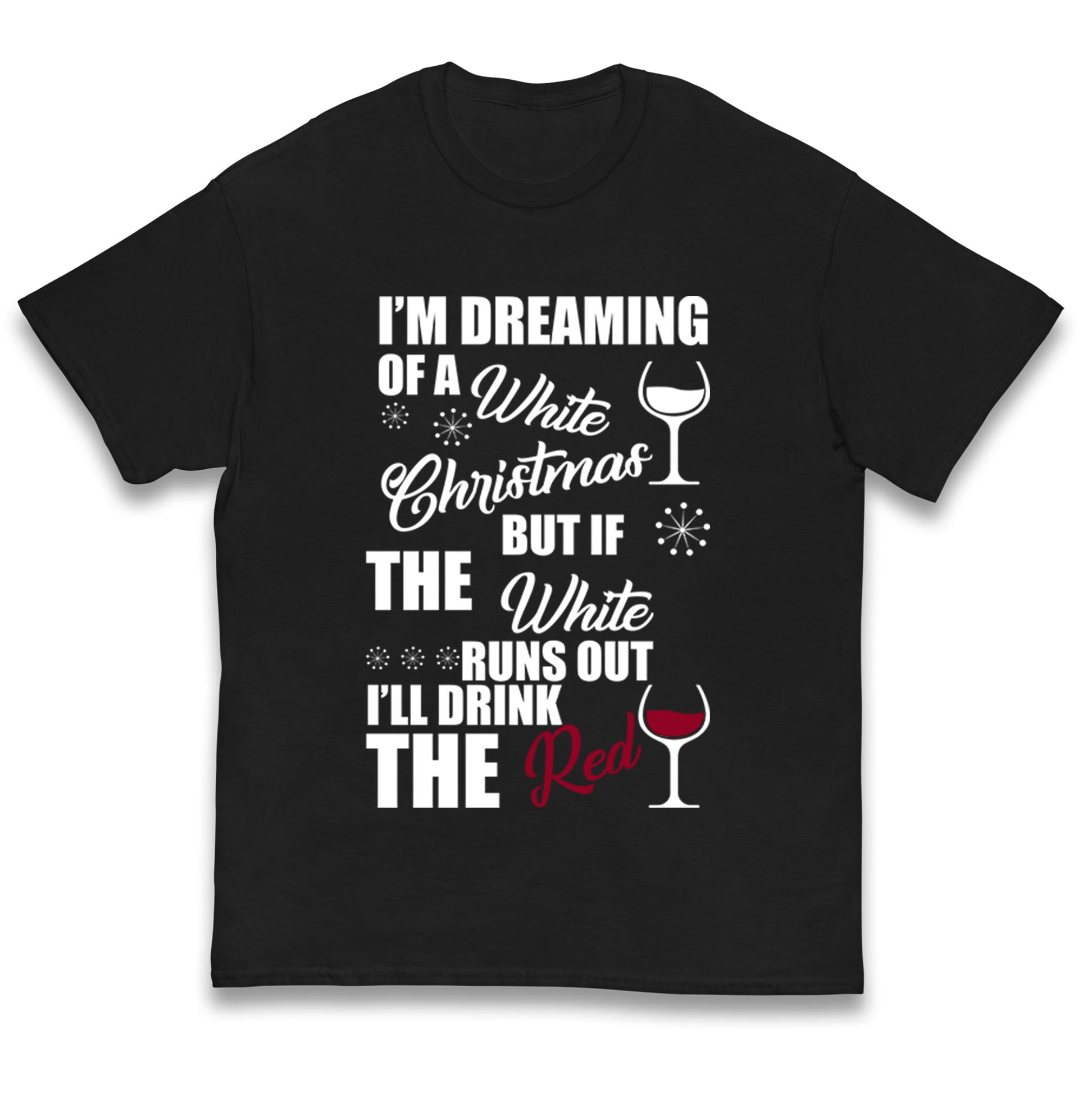 Wine Christmas Kids T Shirt