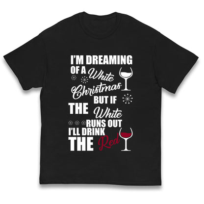 Wine Christmas Kids T Shirt