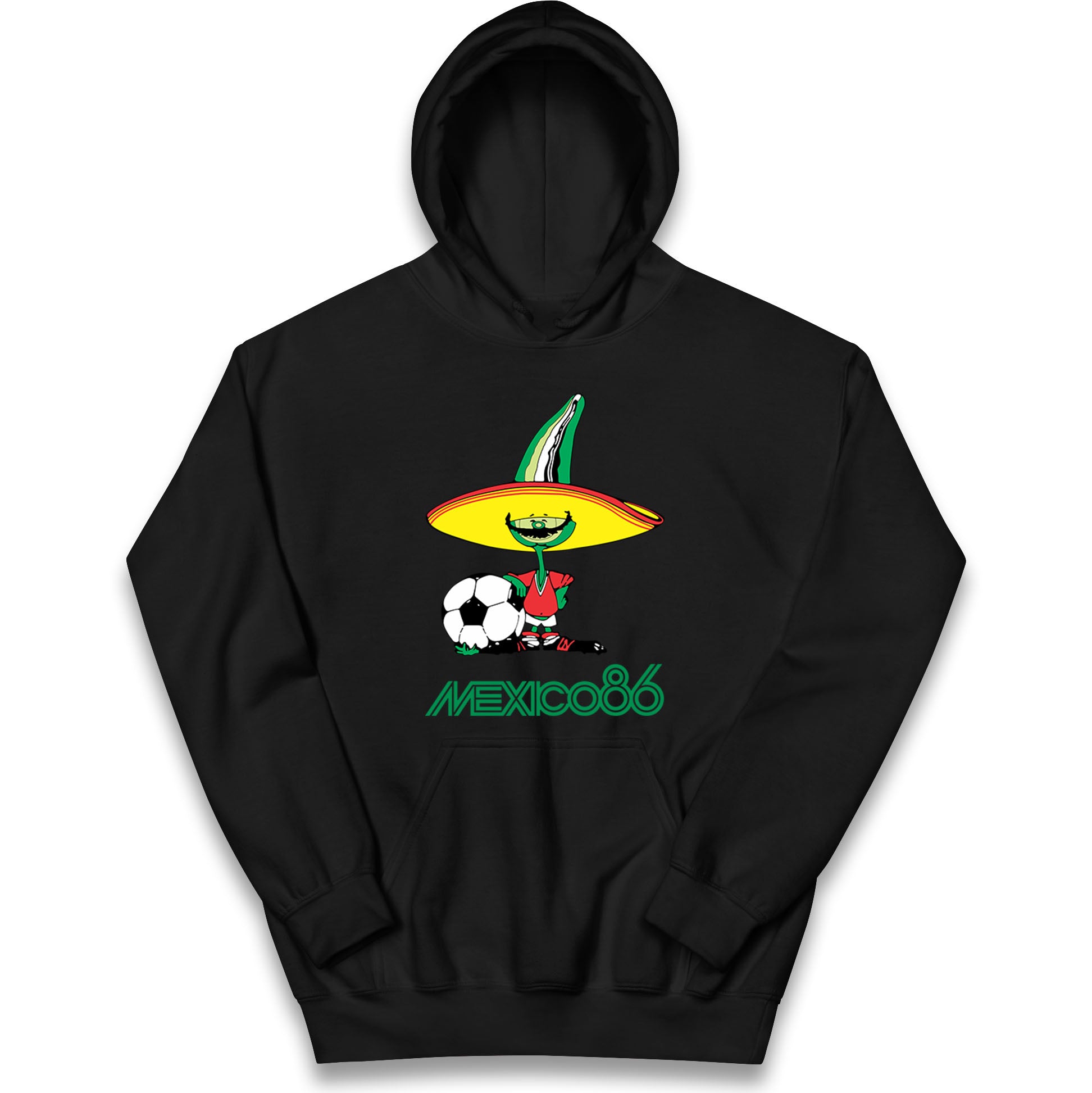 Mexico 86 Mascot Kids Hoodie