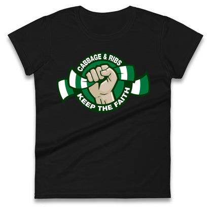Hibernian Fans Football Ladies T Shirt